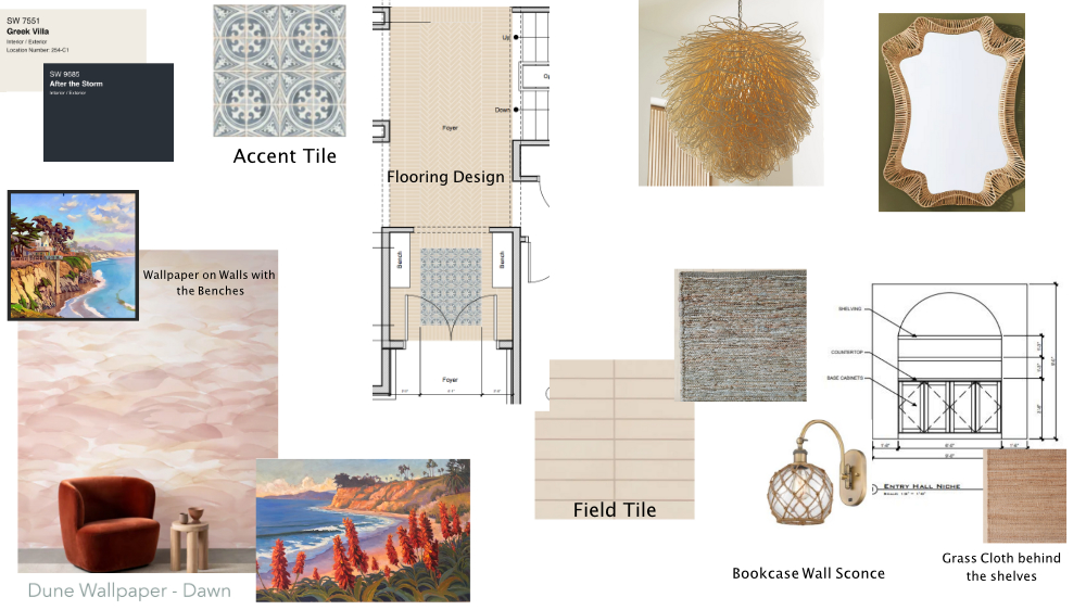 Mood Board for Spring Showhouse